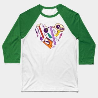 Framing Heart Baseball T-Shirt